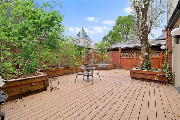 a view of outdoor space with seating space