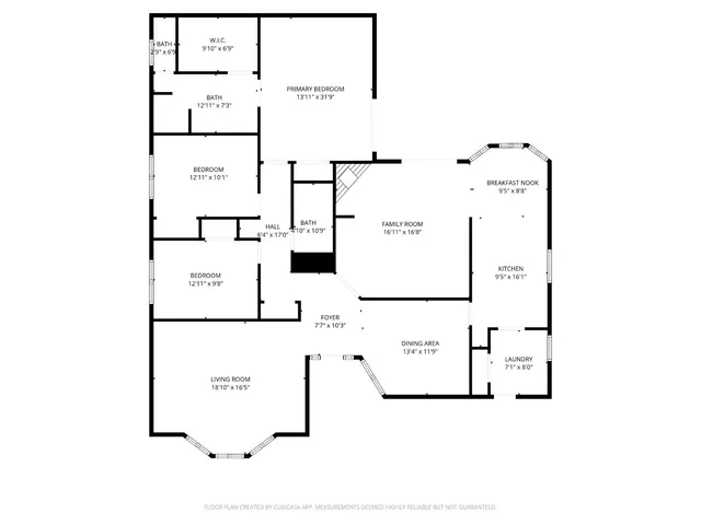 a house with a outdoor space