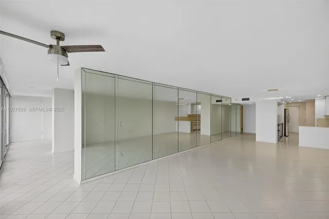 a view of empty room