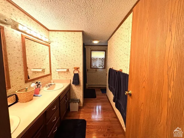a room with furniture and a window