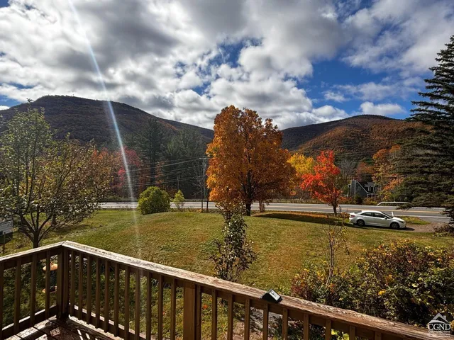 a house view with a backyard space