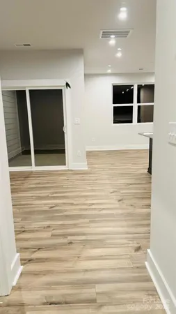 a view of wooden floor