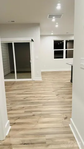 a view of wooden floor