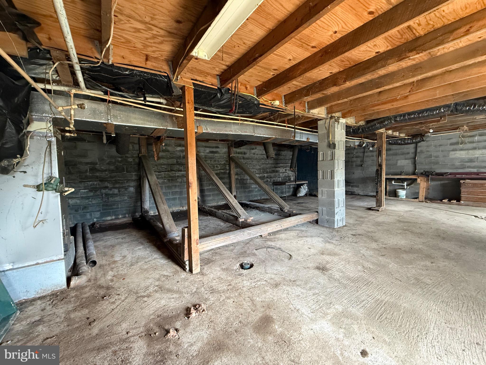 15232 Wrangletown Road Mount Union, PA 17066 - Photo 76 of 92 Spacious unfinished basement awaits ideas.