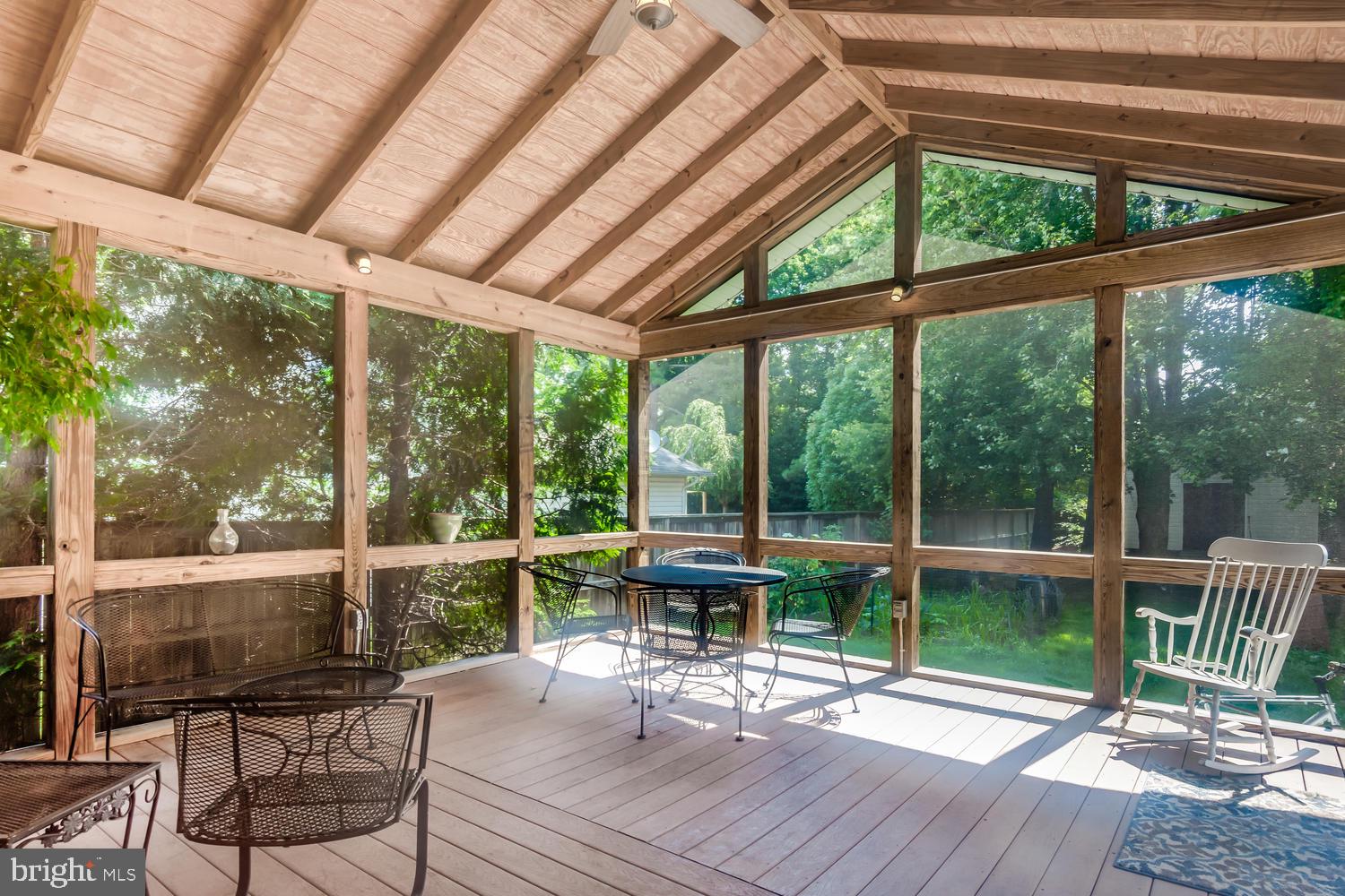 608 Old Love Point Road Stevensville, MD 21666 - Photo 32 of 45 Screened porch with Trex decking.