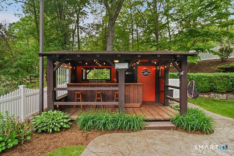 2 Grassy Plains Road Westport, CT 06880 - Photo 33 of 40 Cabana with bar, storage, SoNos system, let the good times roll...