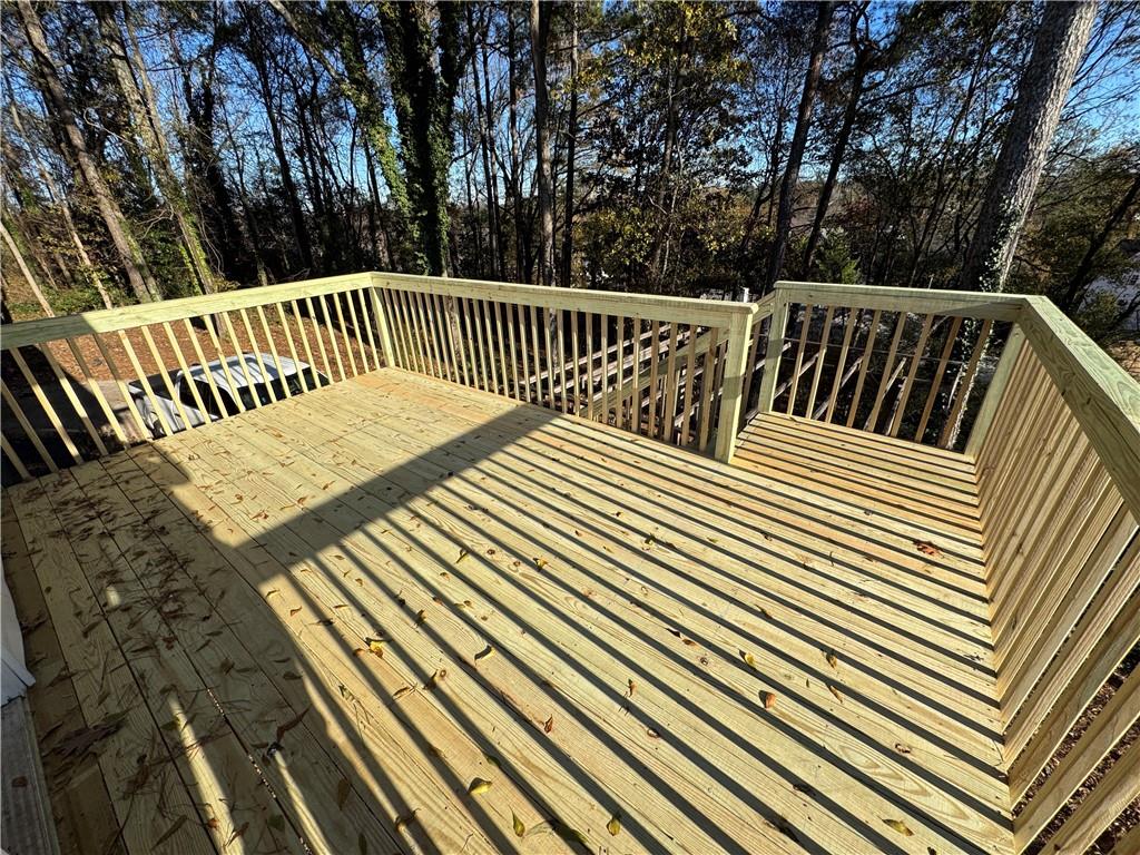3599 Ridge Road Southeast Smyrna, GA 30080 - Photo 26 of 27 a view of balcony with wooden floor