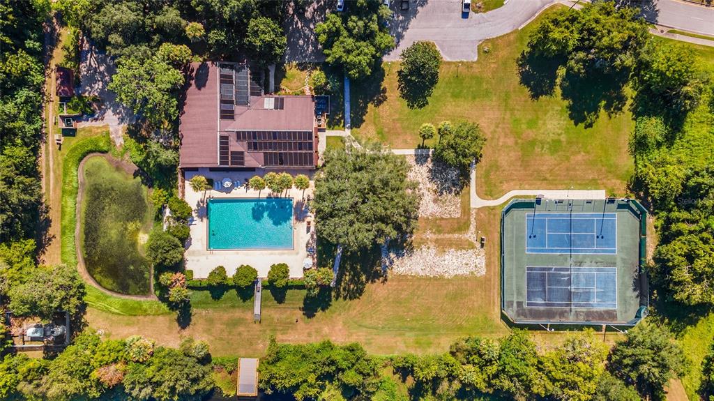 2656 Southwest 20th Circle Ocala, FL 34471 - Photo 5 of 6 an aerial view of a house with a yard