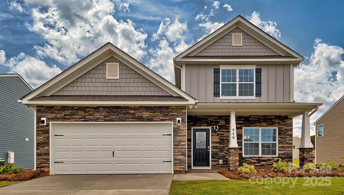 217 Shorthorn Road Fletcher, NC 28732 - Photo 1 of 19 front view of a house with a yard