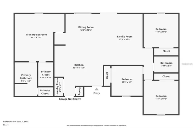 a picture of a floor plan