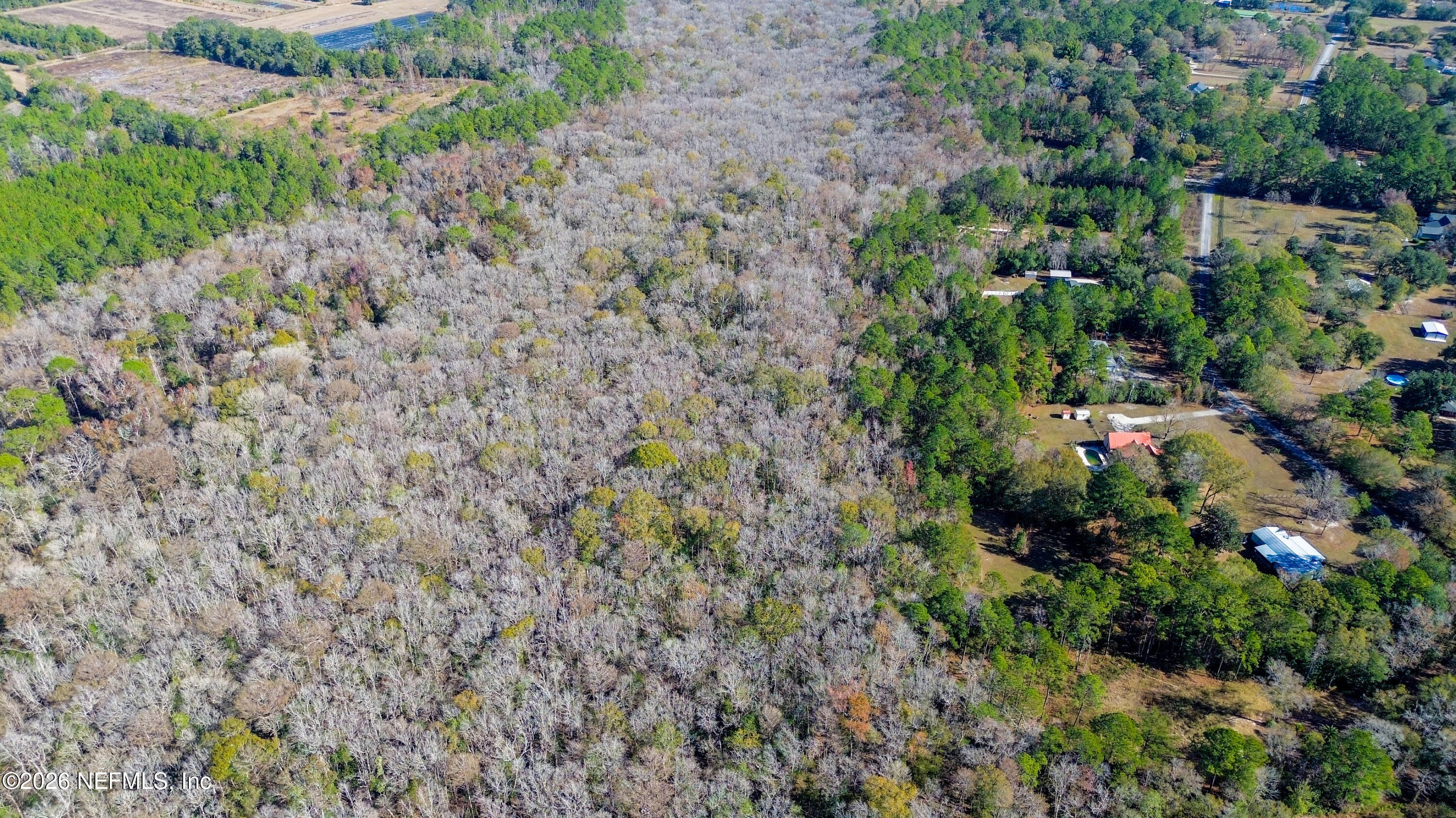 7847 Red Top Road Macclenny, FL 32063 - Photo 12 of 23 a view of a city with lush green forest