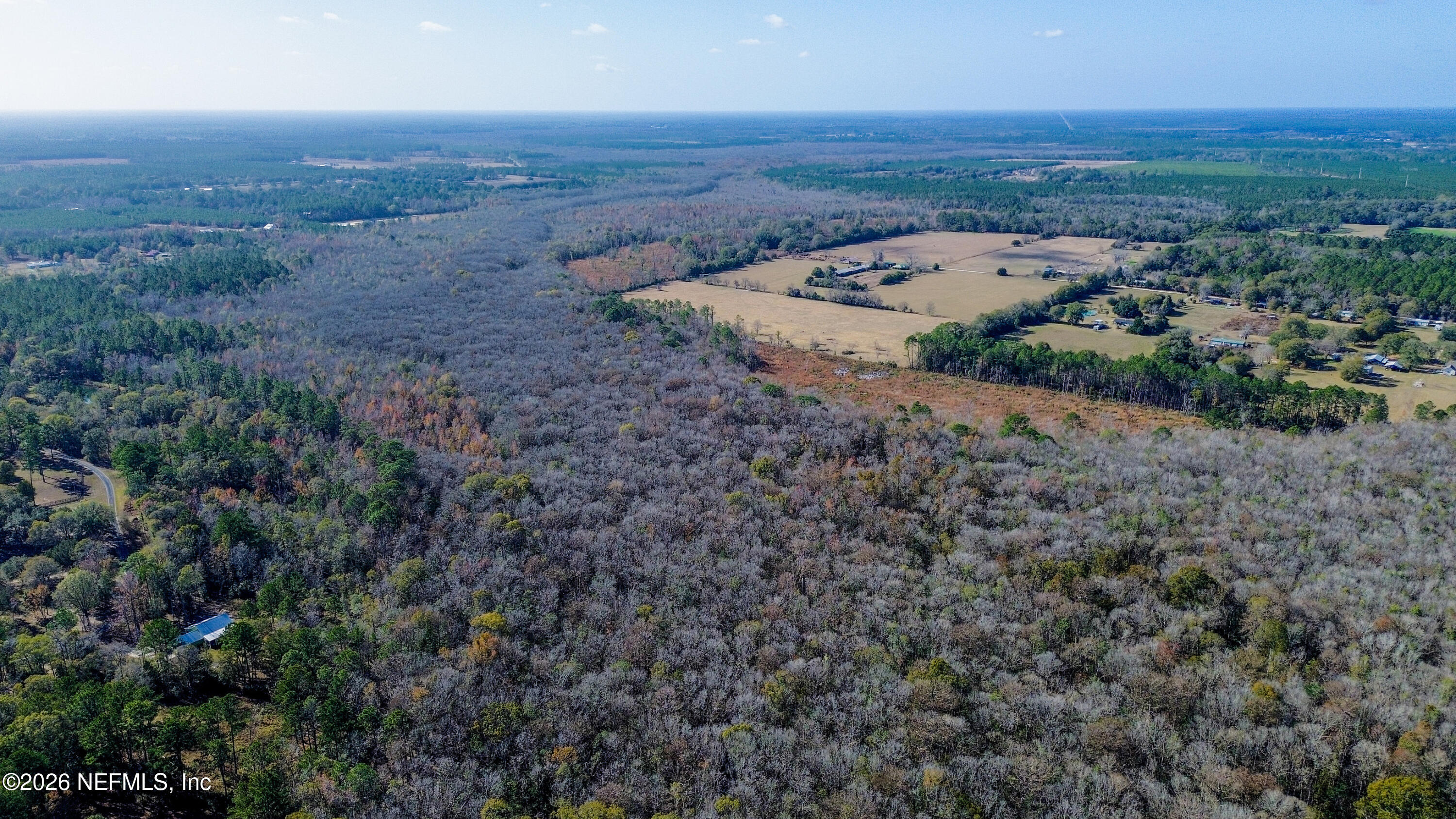 7847 Red Top Road Macclenny, FL 32063 - Photo 16 of 23 an aerial view of a house with a yard