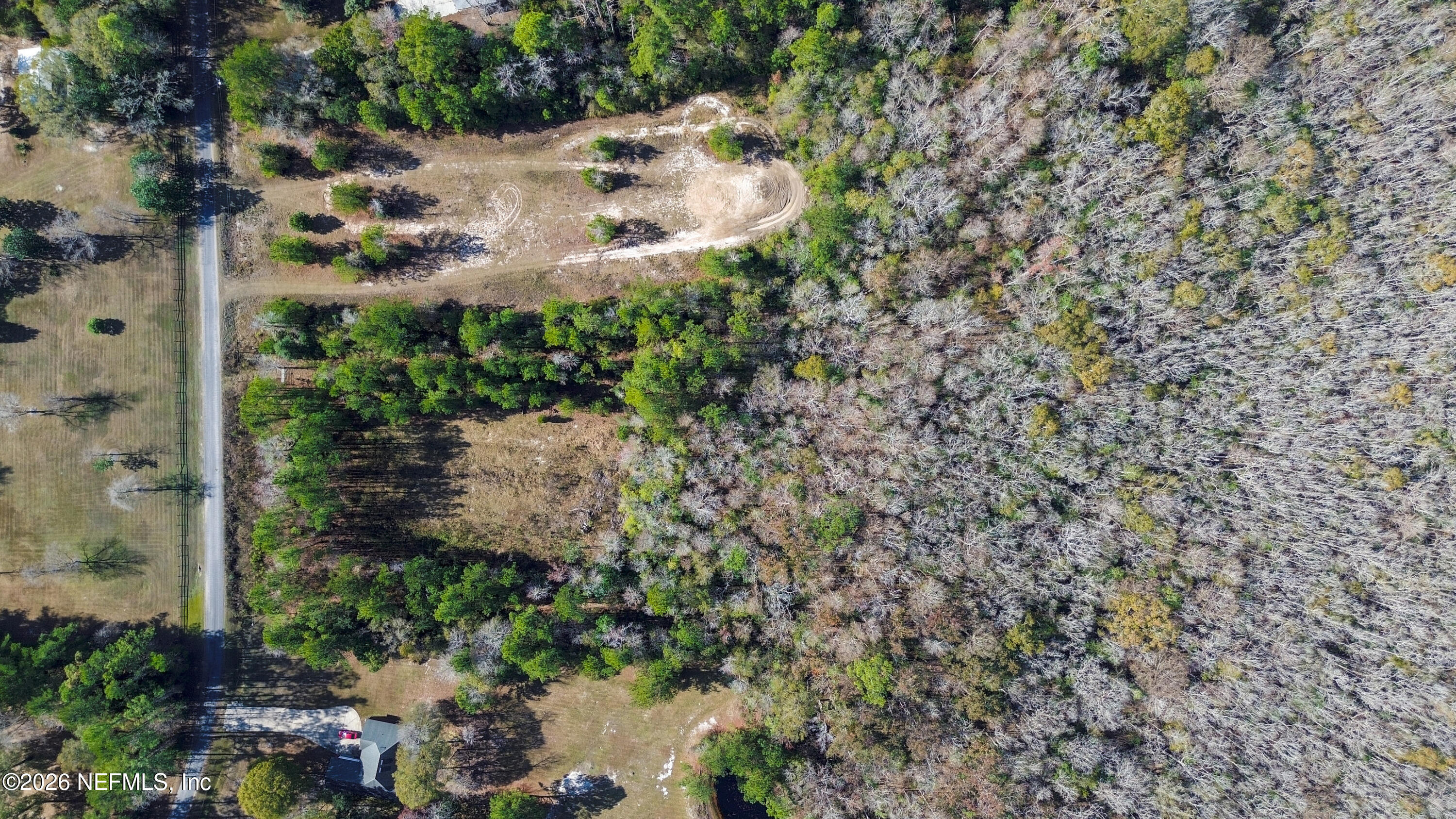 7847 Red Top Road Macclenny, FL 32063 - Photo 4 of 23 a view of a yard with plants and large trees