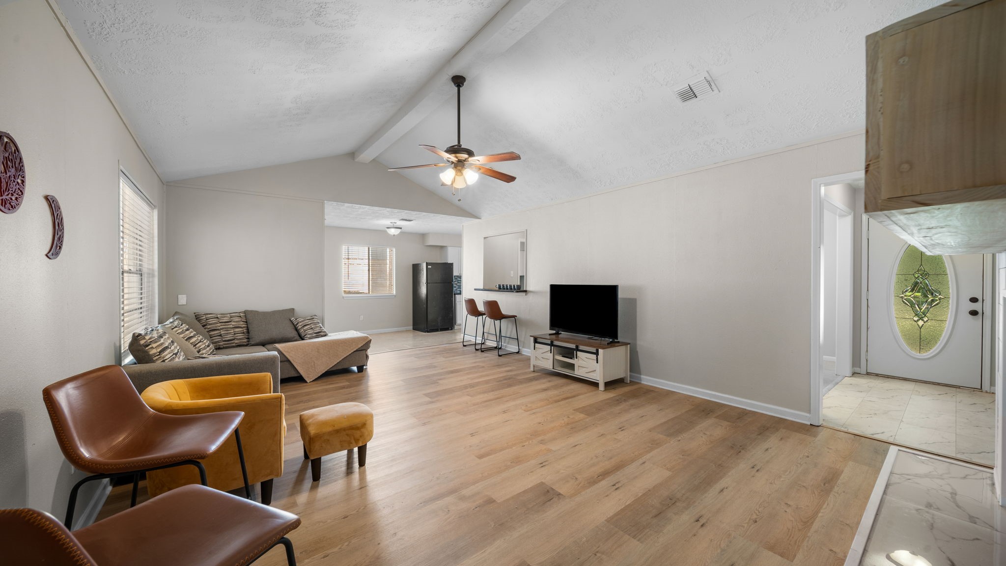9631 Crail Drive Spring, TX 77379 - Photo 9 of 29 Living room into kitchen