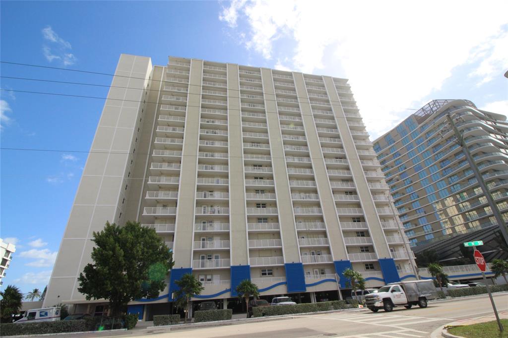750 North Ocean Boulevard, Unit 1610 Pompano Beach, FL 33062 - Photo 1 of 17 a front view of a building