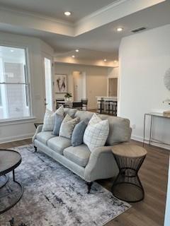 3472 Fishpond Circle Dacula, GA 30019 - Photo 11 of 72 a living room with furniture a couch and a potted plant