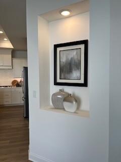 3472 Fishpond Circle Dacula, GA 30019 - Photo 60 of 72 a room with a bed and a painting on the wall