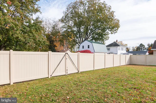 a view of an outdoor space and a yard