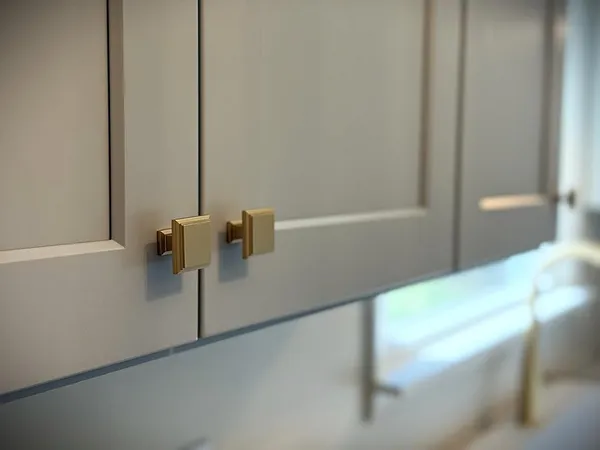 a large bathroom with a sink a mirror and a shower
