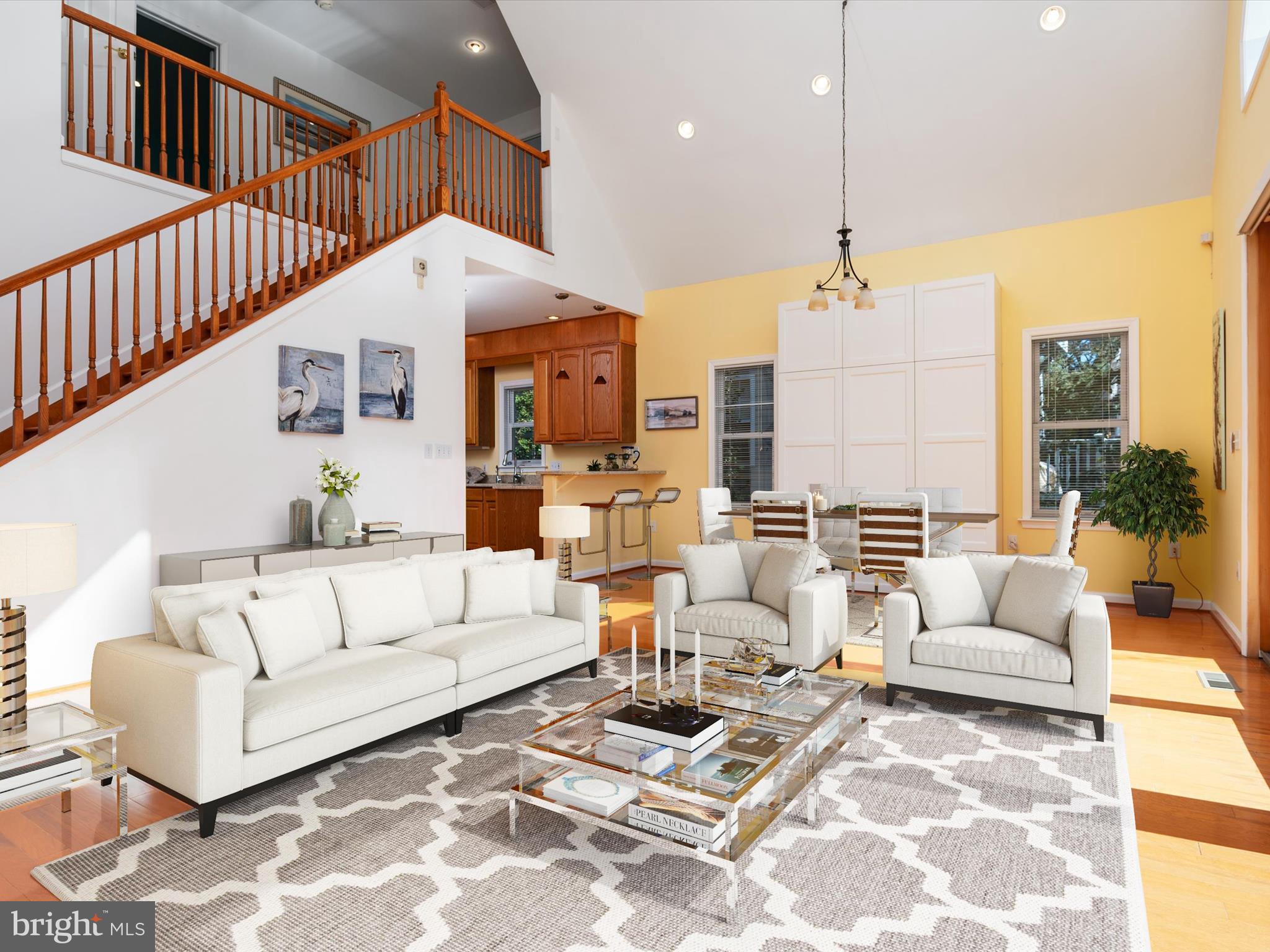 8206 Riverside Drive Pasadena, MD 21122 - Photo 16 of 62 Soaring ceilings!