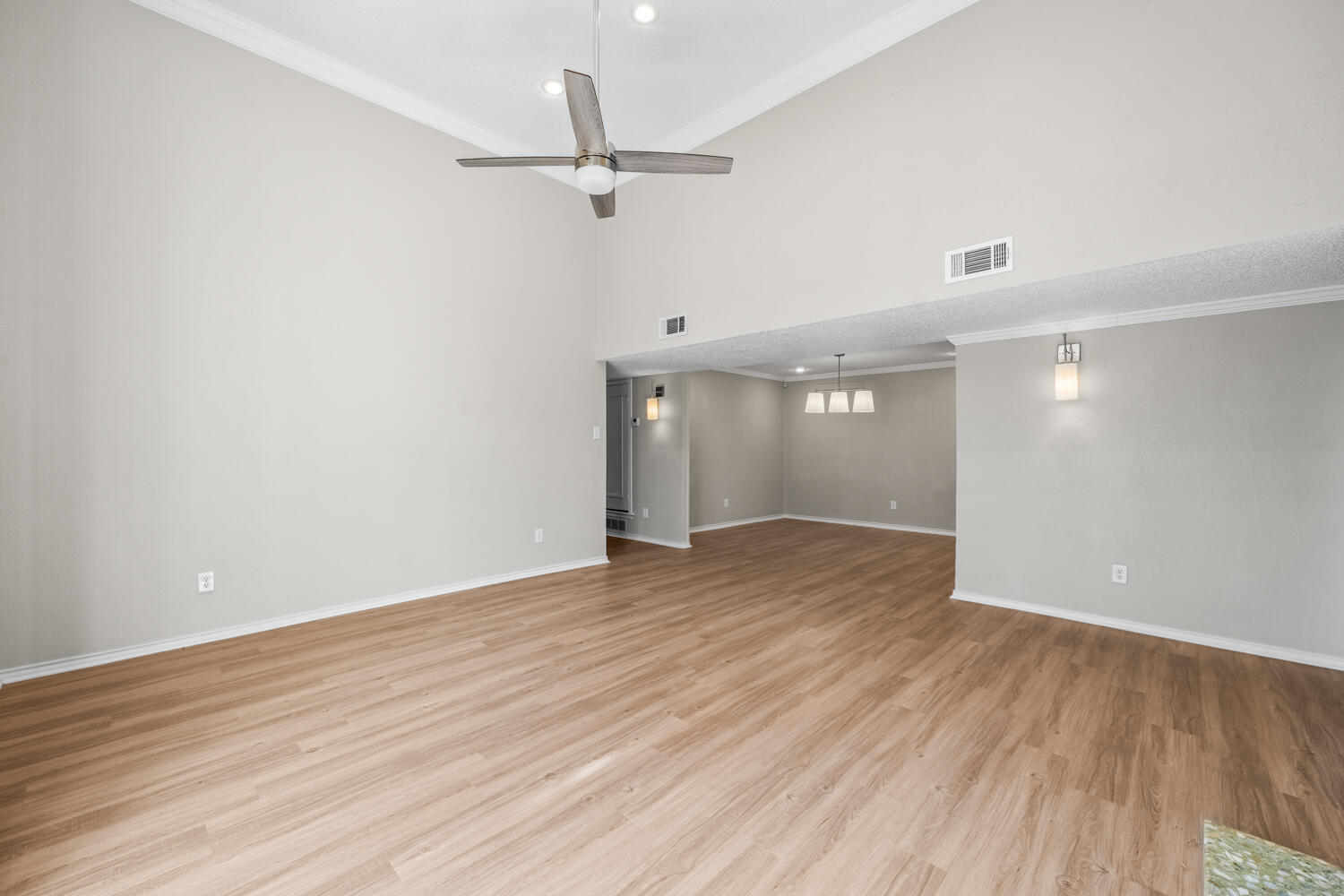 2302 Slide Road, Unit 35 Lubbock, TX 79407 - Photo 10 of 43 wooden floor in an empty room
