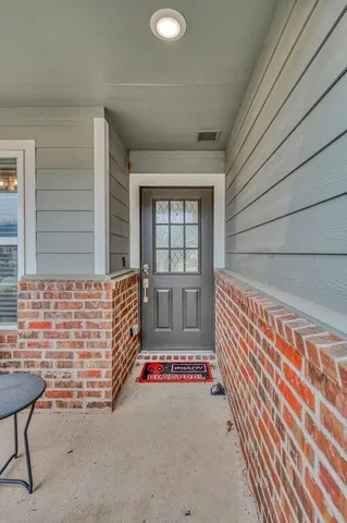 a front view of a house with a garage