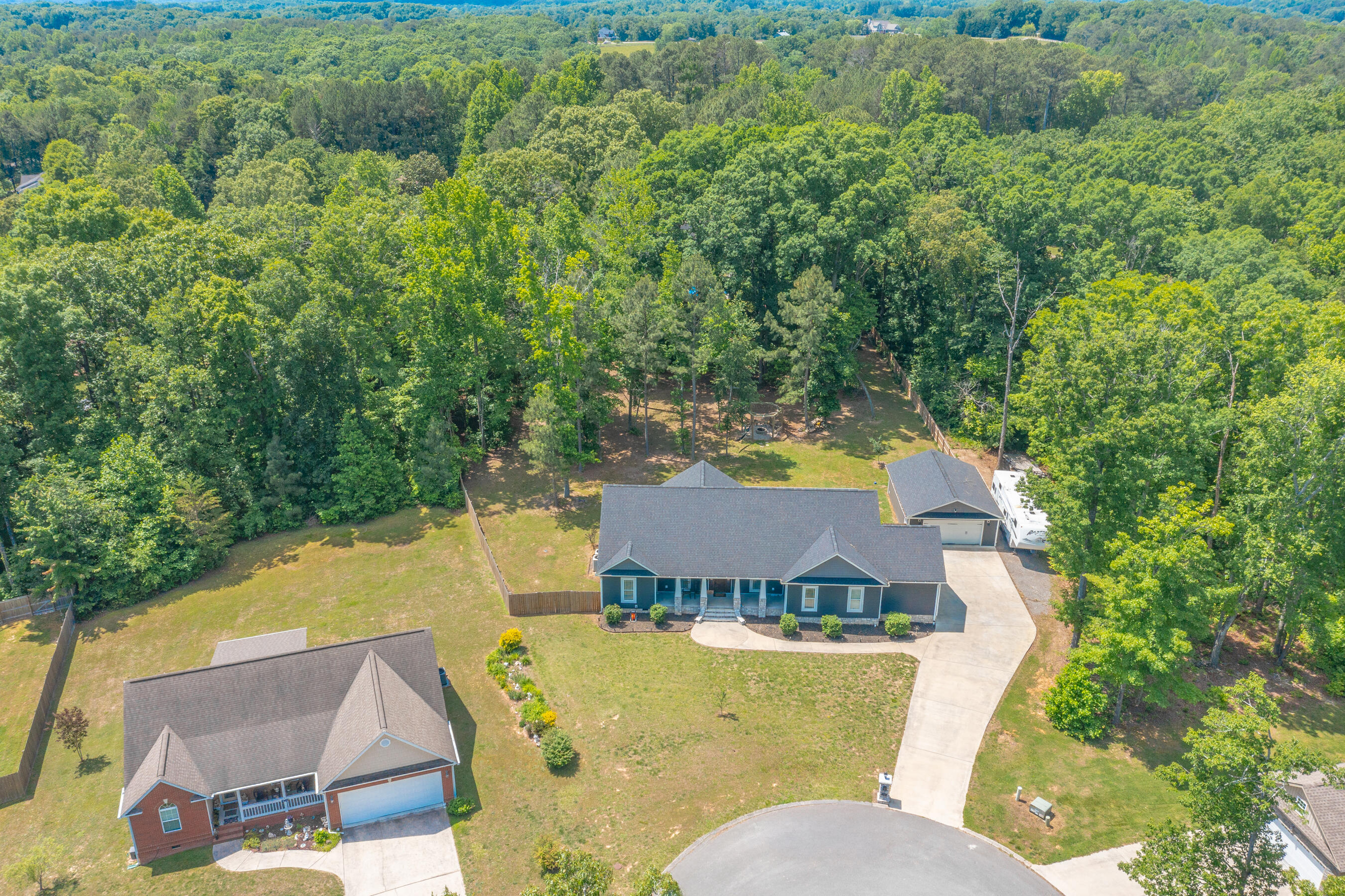 215 Red Oak Ridge Drive Chickamauga, GA 30707 - Photo 31 of 37 215 Red Oak Aerial HD-1