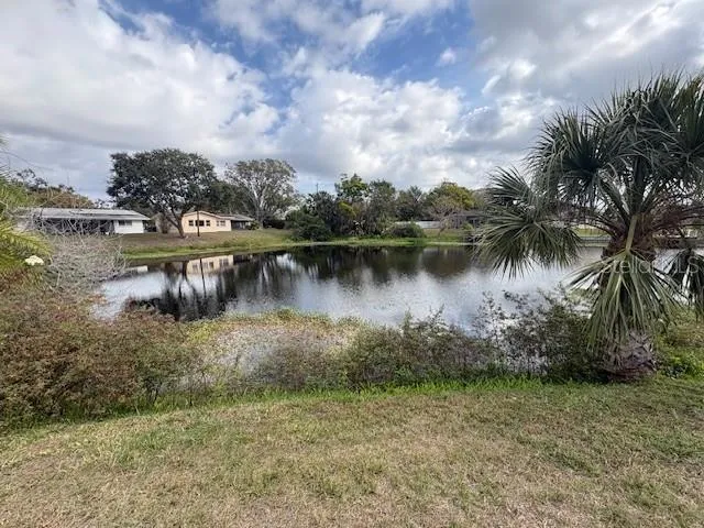 a view of a house with backyard