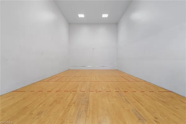a view of empty room