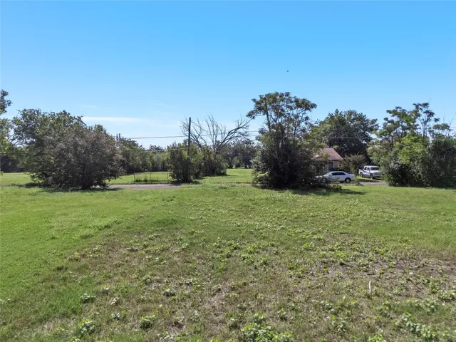 a view of a grassy field