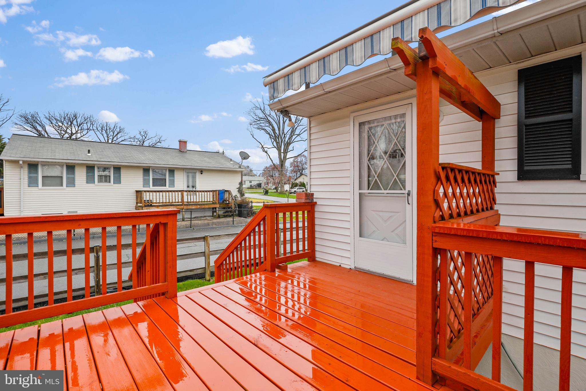 1330 Spring Avenue Rosedale, MD 21237 - Photo 21 of 26 Remote controlled Retractable Awning.