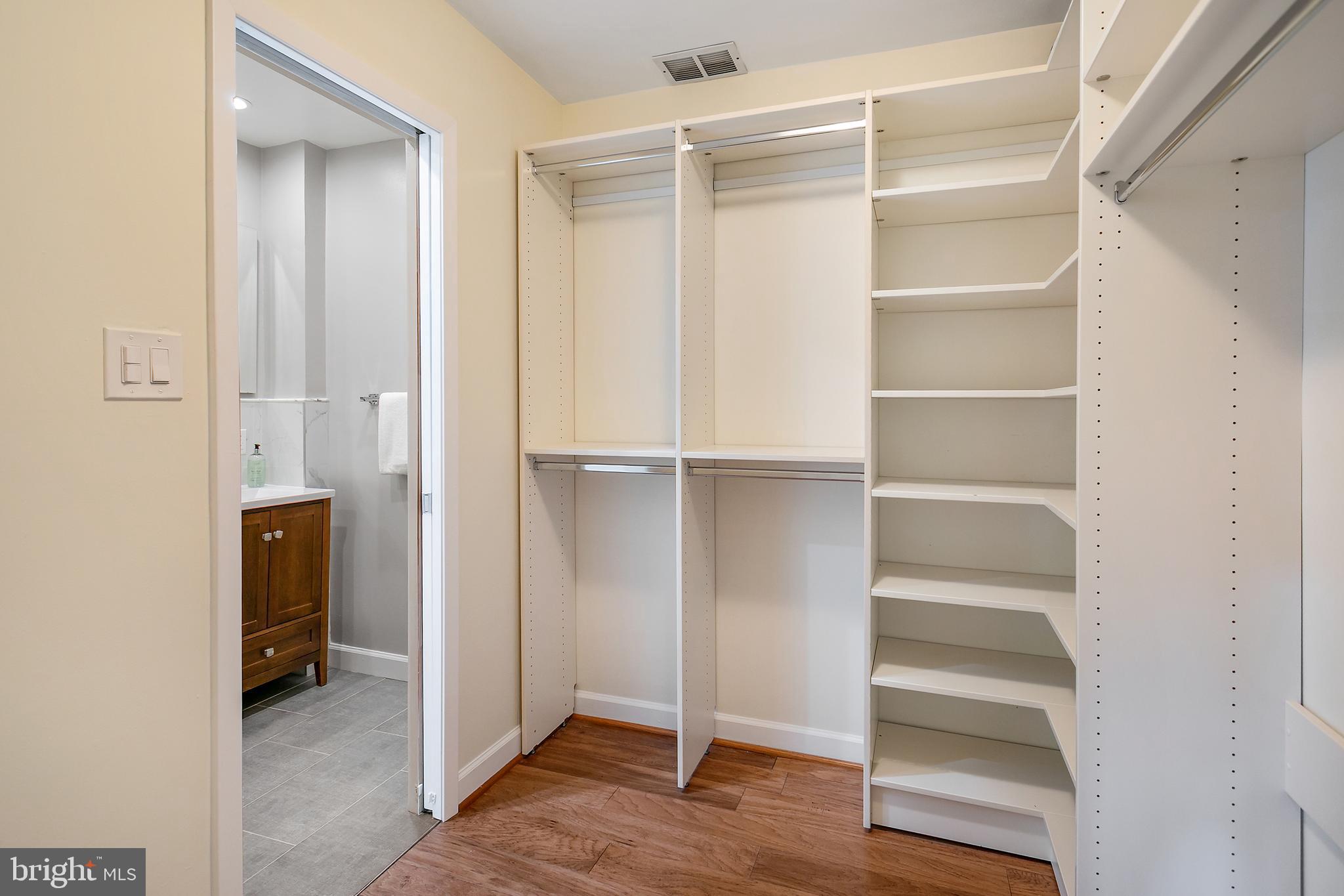 2829 Connecticut Avenue Northwest, Unit 103 Washington, DC 20008 - Photo 15 of 33 Bedroom #2 Expansive Closet & En Suite Bath