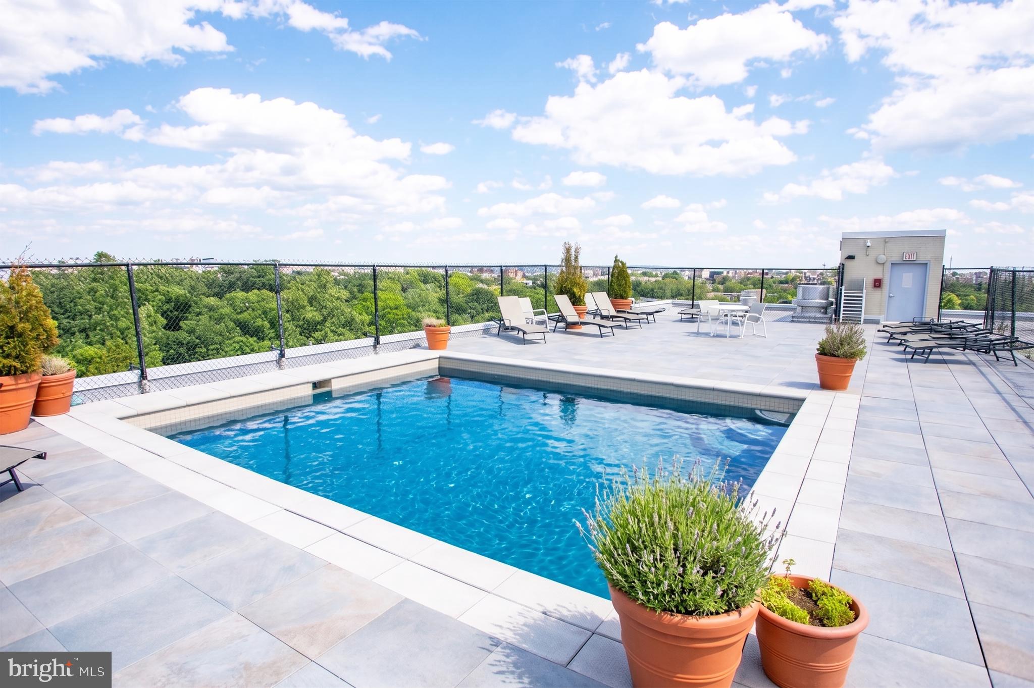 2829 Connecticut Avenue Northwest, Unit 103 Washington, DC 20008 - Photo 22 of 33 Rooftop Pool