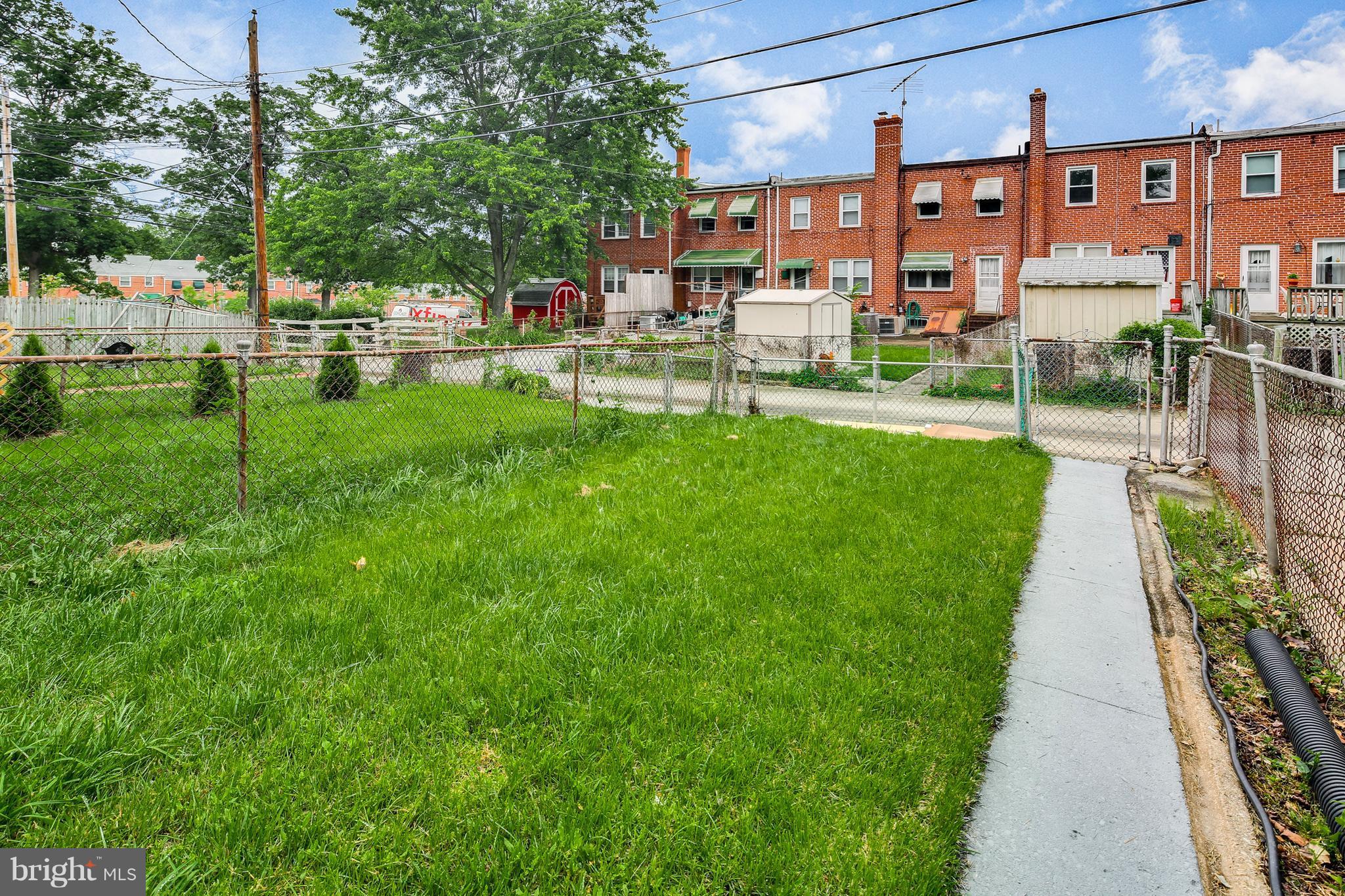 8333 Kendale Road Baltimore, MD 21234 - Photo 25 of 26 Large fenced in yard, parking pad potential