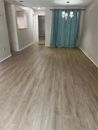 wooden floor in an empty room