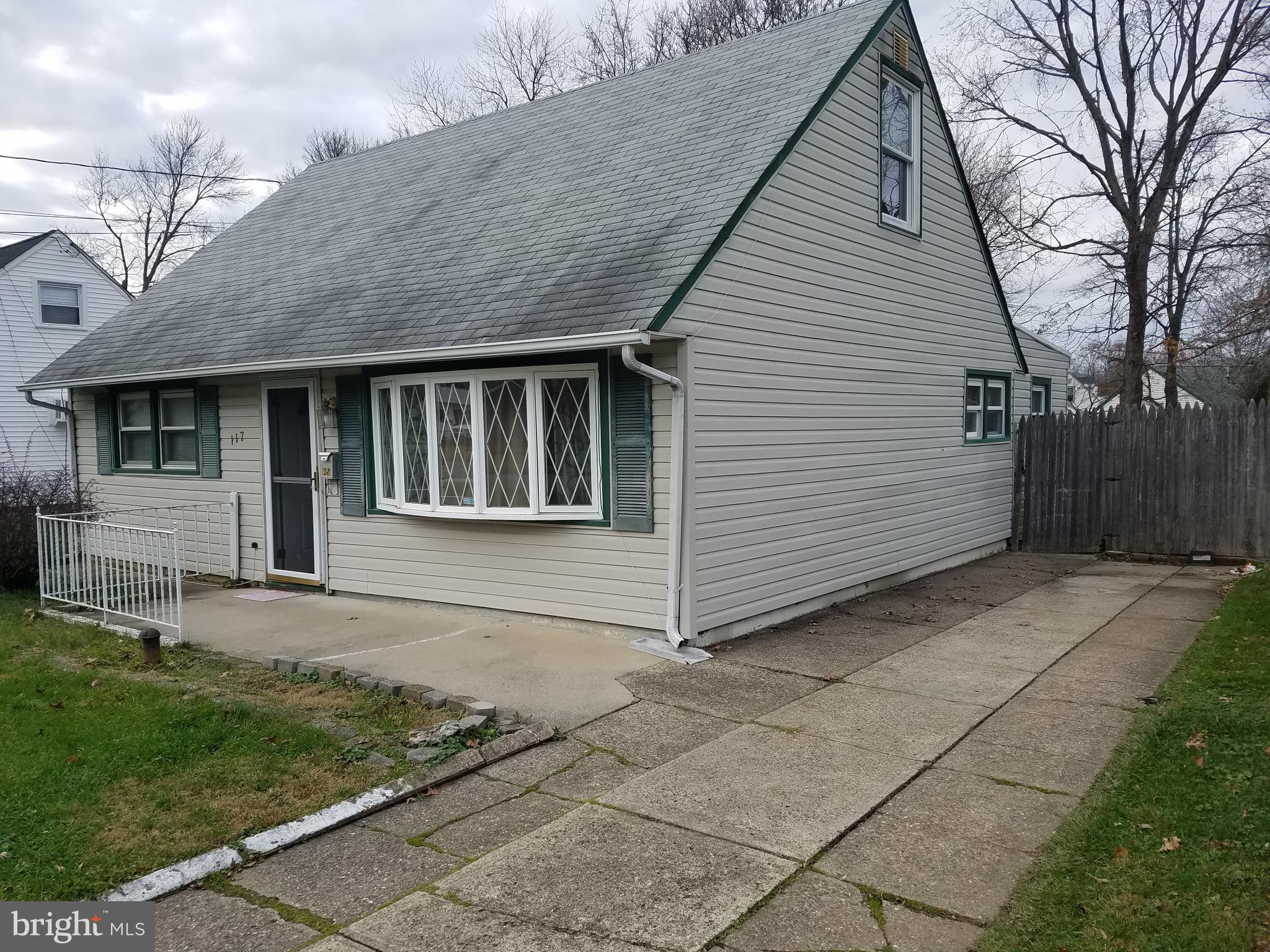 117 Rutledge Avenue Ewing, NJ 08618 - Photo 1 of 5 Exterior Front and Driveway