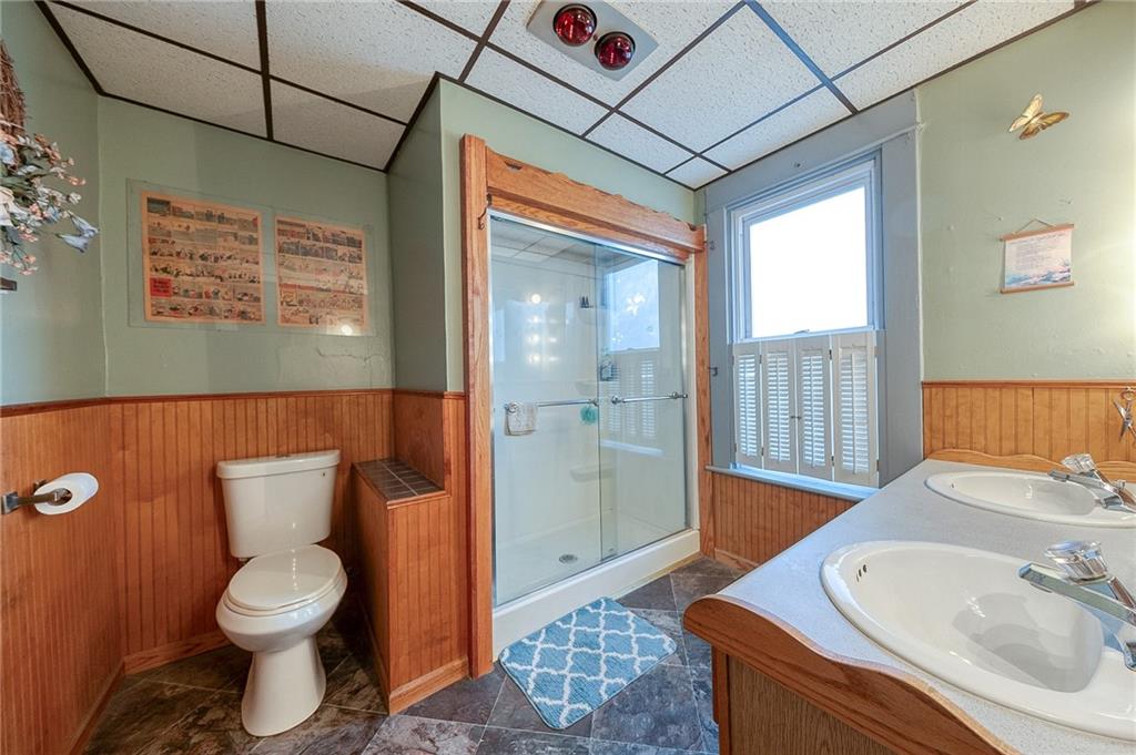 109 2nd Street Butler, PA 16001 - Photo 35 of 44 Full bathroom upper floor with double bowl sink