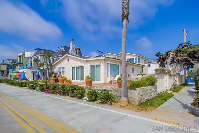 a view of beach and ocean
