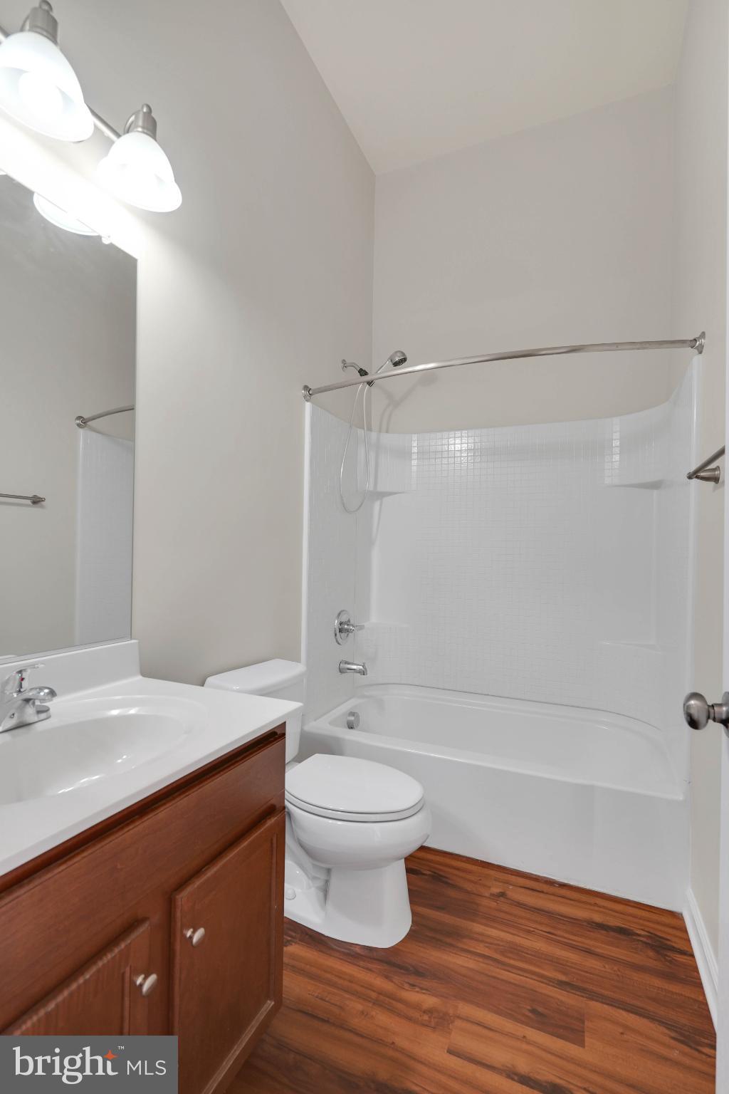 6 Lamplighter Lane Stafford, VA 22554 - Photo 23 of 37 a bathroom with a sink a toilet and shower