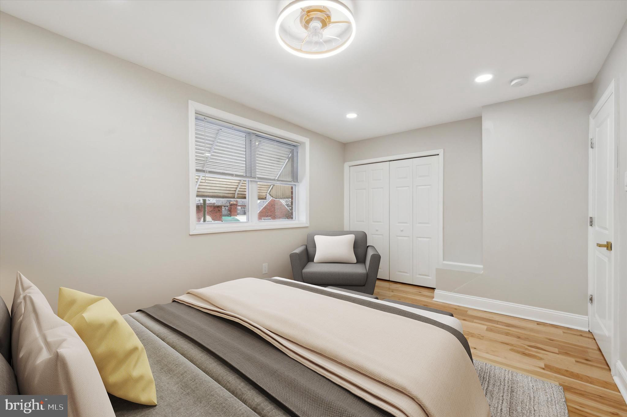 7533 Wheeler Street Philadelphia, PA 19153 - Photo 35 of 50 a bedroom with a bed and a window