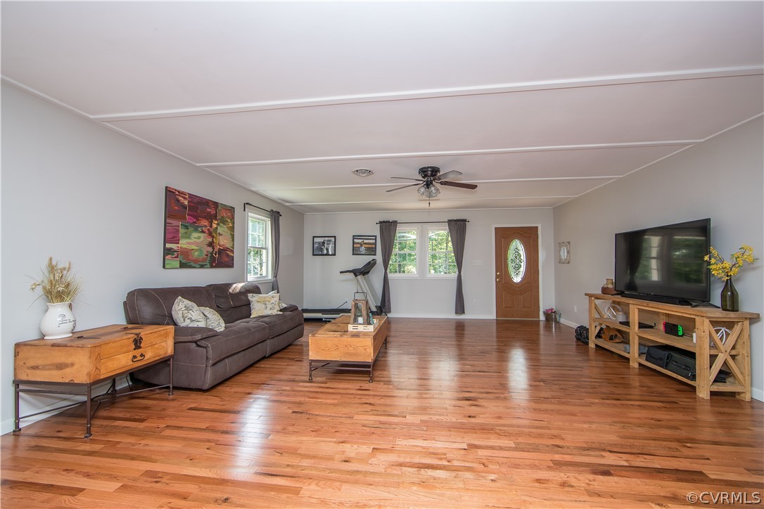 1934 Bumpass Road Bumpass, VA 23024 - Photo 11 of 43 Beautiful hardwood floors compliment this expansiv