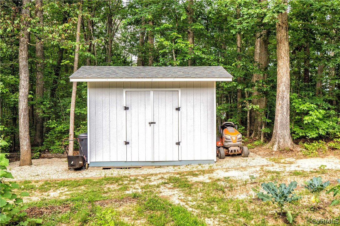1934 Bumpass Road Bumpass, VA 23024 - Photo 39 of 43 Storage shed.
