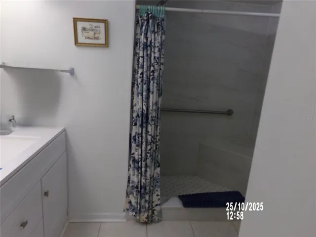 a view of a city from a balcony