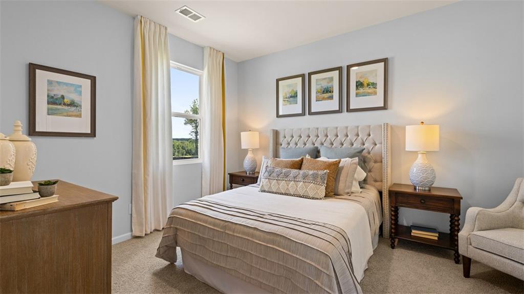 365 Bullock Pass Jefferson, GA 30549 - Photo 38 of 67 a bedroom with a bed and a window