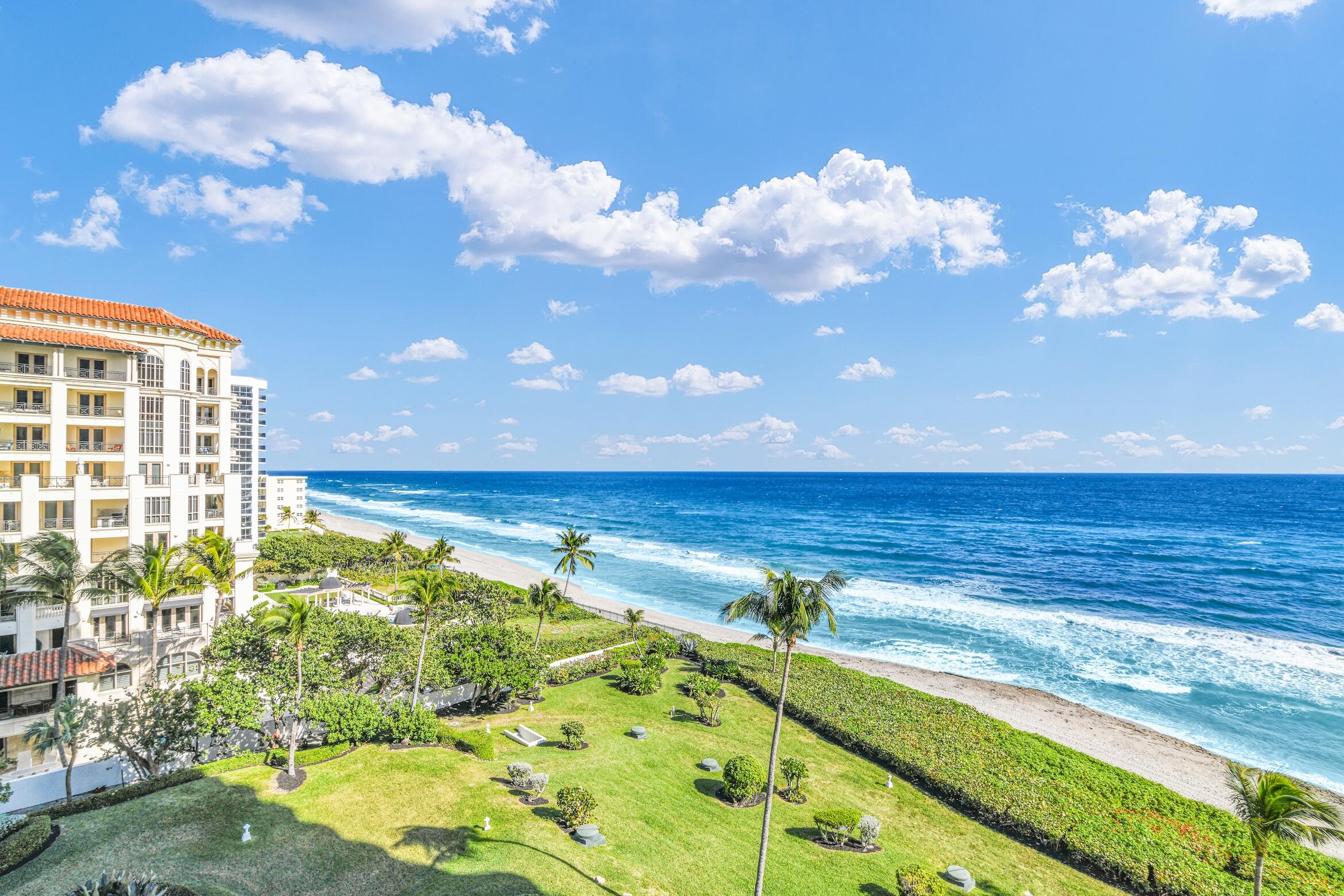 500 South Ocean Boulevard, Unit 803 Boca Raton, FL 33432 - Photo 2 of 72 a view of an ocean kitchen