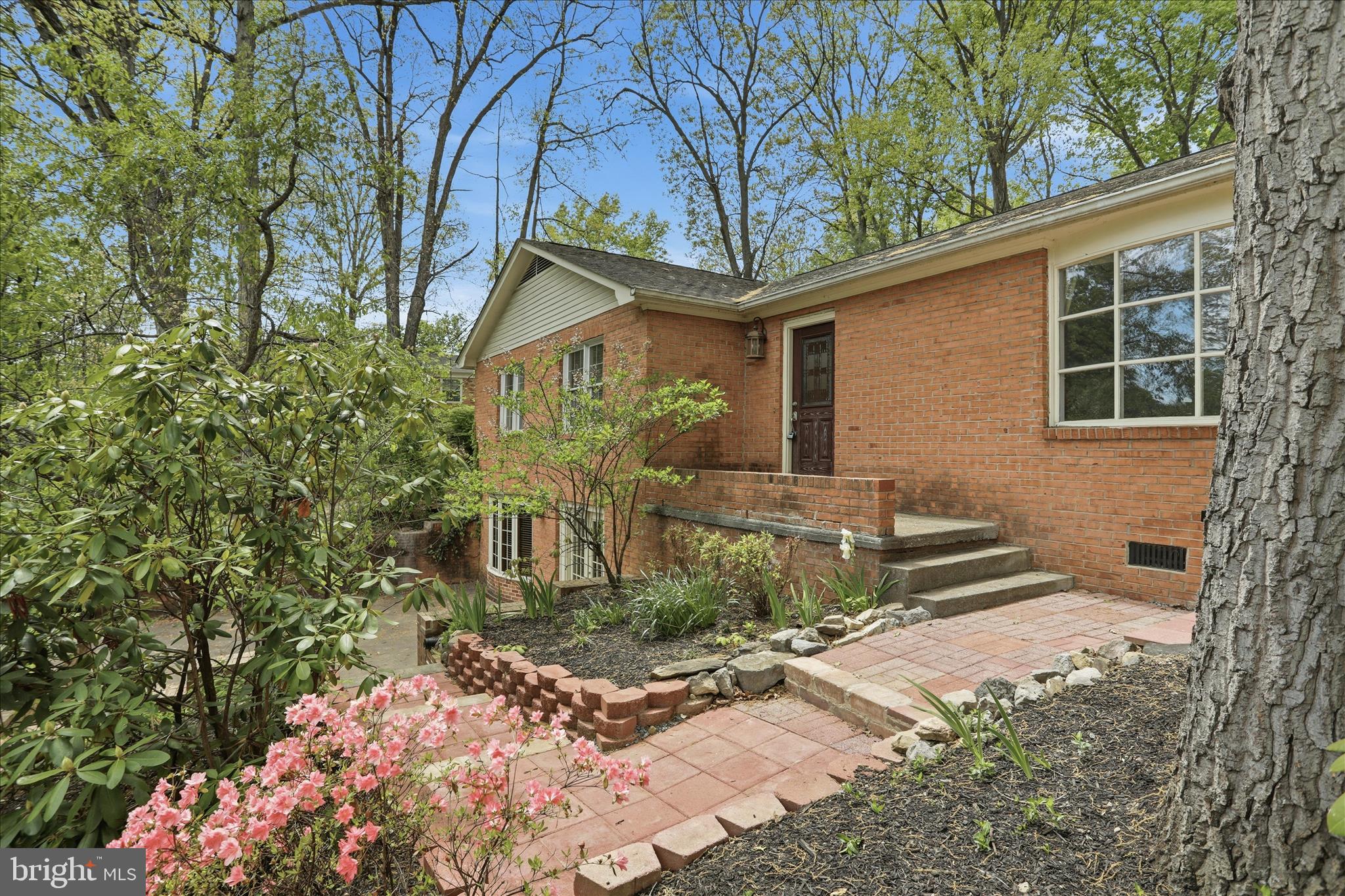 Exterior Front w/ New Walkway