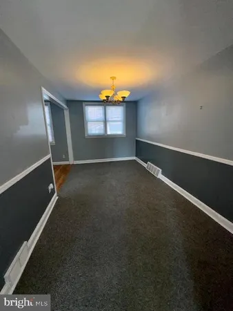 a view of empty room