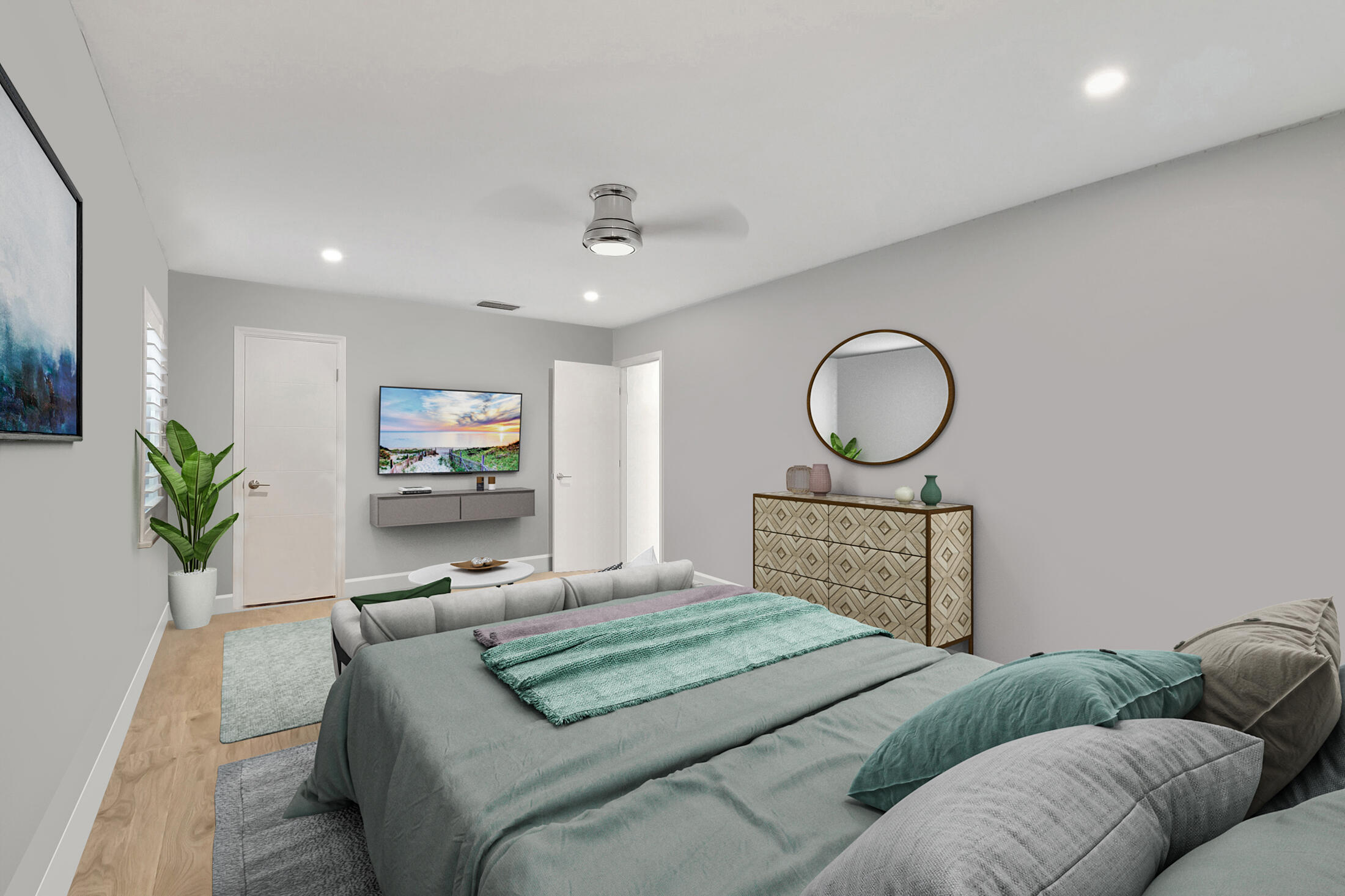 3623 Lone Pine Road Delray Beach, FL 33445 - Photo 40 of 95 Virtual Stage, Bedroom 3