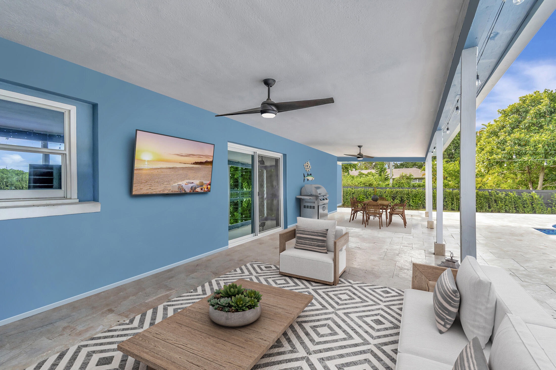 3623 Lone Pine Road Delray Beach, FL 33445 - Photo 57 of 95 Virtual Stage, Patio