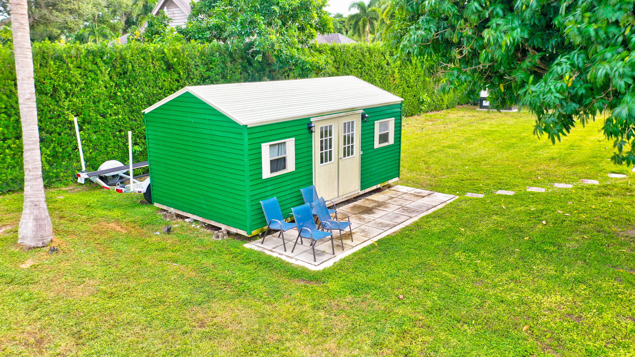 3623 Lone Pine Road Delray Beach, FL 33445 - Photo 61 of 95 Shed With Electric & AC